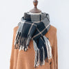 Lush Radiance- Thick scarf for cozy layering