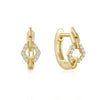 Elsa Gold Plated Earrings for a Fairytale Finish