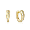Elsa Gold Plated Earrings for a Fairytale Finish