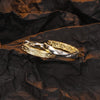 Whimsical 18K Gold Plated & Black Rhodium Earrings