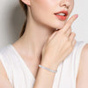 Radiant Double Row Bracelet for Elevated Style