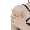 Amelia Silver Ring with Subtle Elegance