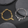Elegant Ivy Gold Plated Bracelet for a Graceful Look
