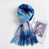 Winter’s Glow- Large, warm scarf for cold weather