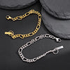 Rhodium-Plated Silver Bracelet for Subtle Sophistication