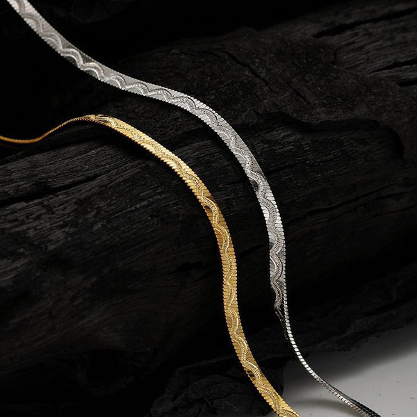 Rocky Gold Plated Necklace for Bold Statement
