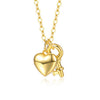 Gold-Plated Timeless Love Necklace