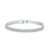 Double Row Tennis Bracelet for Stunning Appeal