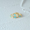 Stylish Gold Plated Earrings with Modern Design