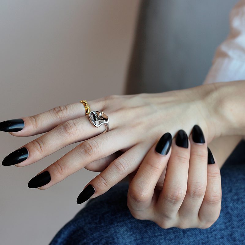 Clutch Gold Plated Ring for Everyday Elegance