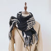 black cashmere scarf