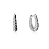 Silver Aerial Earrings for a Sleek Style