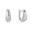 Sheen Silver Earrings with a Polished Look