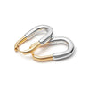 Golden Theresa Earrings with Elegant Design, Gold-Plated