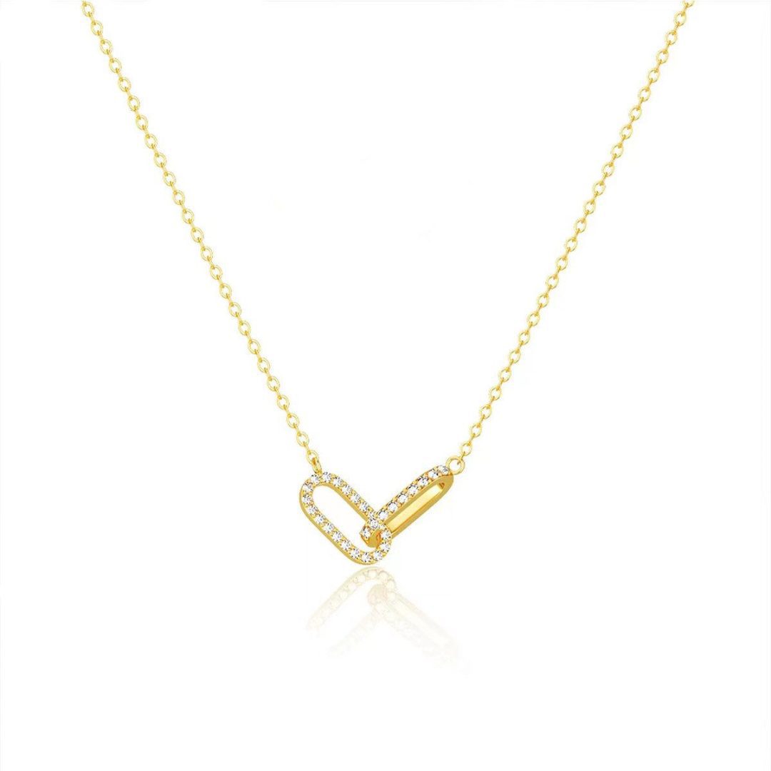 14K Gold-Plated Duo Necklace