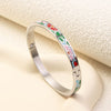Versatile Multi-Colored Bangle