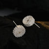 Stylish Silver Button Earrings for Versatile Wear