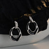Silver Thea Drop Earrings for Subtle Sophistication