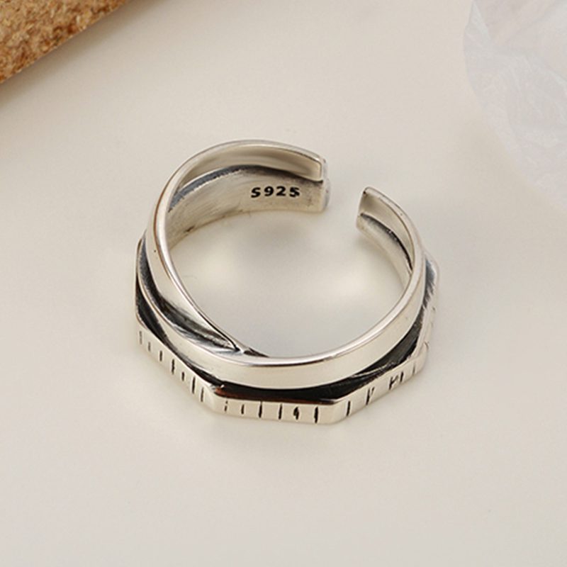 Thor Silver Ring with a Powerful Design