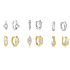 Sheen Silver Earrings with a Polished Look