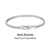 Timeless Sparkle Tennis Bracelet for Everyday Glamour